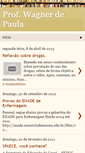 Mobile Screenshot of profwagnerdepaula.blogspot.com