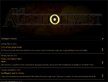 Tablet Screenshot of alcoholemist.blogspot.com