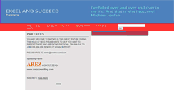 Desktop Screenshot of excelnsucceed-partners.blogspot.com