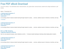 Tablet Screenshot of freepdfebookdownload.blogspot.com