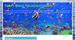 Desktop Screenshot of beachislandresort.blogspot.com