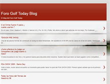 Tablet Screenshot of forogolftoday.blogspot.com