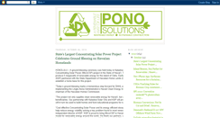 Desktop Screenshot of ponosolutions.blogspot.com