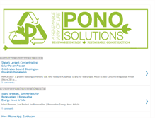 Tablet Screenshot of ponosolutions.blogspot.com