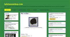 Desktop Screenshot of labdanum-shop.blogspot.com