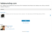 Tablet Screenshot of labdanum-shop.blogspot.com