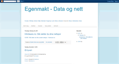 Desktop Screenshot of egenmakt-ikt.blogspot.com