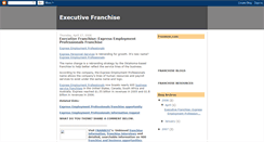 Desktop Screenshot of executivefranchise.blogspot.com
