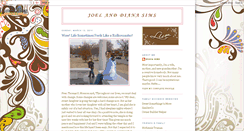 Desktop Screenshot of joelanddianasims.blogspot.com