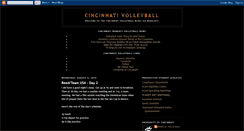 Desktop Screenshot of cincinnativolleyball.blogspot.com