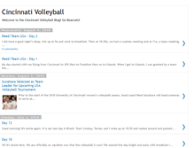 Tablet Screenshot of cincinnativolleyball.blogspot.com