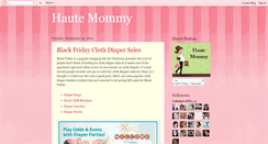 Desktop Screenshot of hautemommyblog.blogspot.com