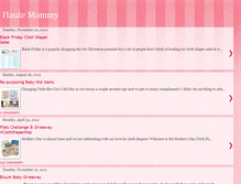 Tablet Screenshot of hautemommyblog.blogspot.com