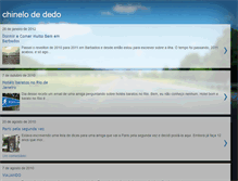 Tablet Screenshot of chinelodededo.blogspot.com