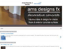 Tablet Screenshot of amsdesignsfx.blogspot.com