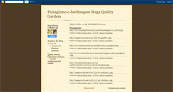 Desktop Screenshot of paisagismocomjardinagem.blogspot.com