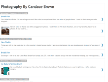 Tablet Screenshot of candacebrownphotography.blogspot.com
