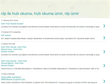 Tablet Screenshot of hizliokumaizmir.blogspot.com