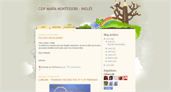 Desktop Screenshot of ceipmariamontessoriingles.blogspot.com
