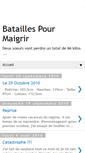 Mobile Screenshot of bataillespourmaigrir.blogspot.com