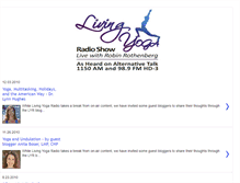 Tablet Screenshot of livingyogaradio.blogspot.com