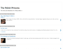 Tablet Screenshot of polishprincesss.blogspot.com