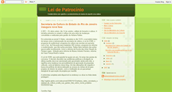 Desktop Screenshot of leidepatrocinio.blogspot.com
