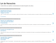 Tablet Screenshot of leidepatrocinio.blogspot.com