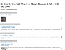 Tablet Screenshot of drtee-chicago-olympic-volunteer.blogspot.com