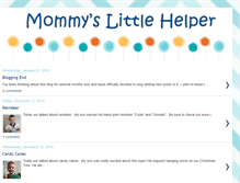 Tablet Screenshot of mommylittlehelper.blogspot.com