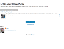 Tablet Screenshot of littlemissyprissypants.blogspot.com