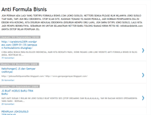 Tablet Screenshot of antiformulabisnis.blogspot.com