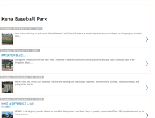 Tablet Screenshot of kunabaseballpark.blogspot.com