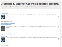 Tablet Screenshot of muttertag-geburtstag-hochzeit.blogspot.com