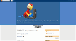 Desktop Screenshot of gcse-computerstudies7010.blogspot.com