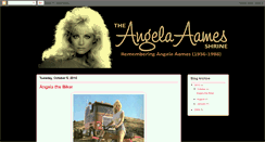 Desktop Screenshot of angelaaames.blogspot.com