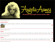 Tablet Screenshot of angelaaames.blogspot.com