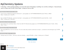 Tablet Screenshot of mychemistryupdates.blogspot.com