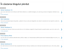 Tablet Screenshot of blog-pierdut.blogspot.com