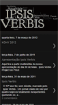 Mobile Screenshot of ipsisverbiscascais.blogspot.com