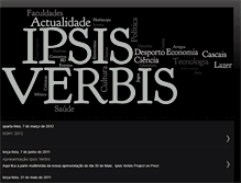 Tablet Screenshot of ipsisverbiscascais.blogspot.com