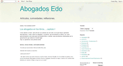 Desktop Screenshot of abogadosedo.blogspot.com