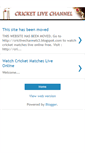 Mobile Screenshot of criclivechannels2.blogspot.com