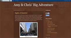 Desktop Screenshot of amychrisbigadventure.blogspot.com