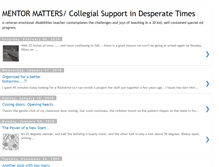 Tablet Screenshot of mentormatters.blogspot.com