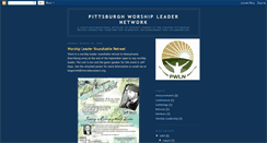 Desktop Screenshot of pittsburghworshipleadernetwork.blogspot.com