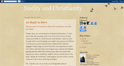 Desktop Screenshot of nudityandchristianity.blogspot.com