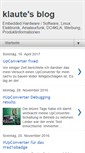 Mobile Screenshot of klautesblog.blogspot.com