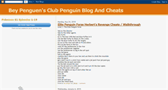 Desktop Screenshot of clubpenguinbeypenguen.blogspot.com