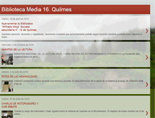 Tablet Screenshot of biblioteblogm16.blogspot.com